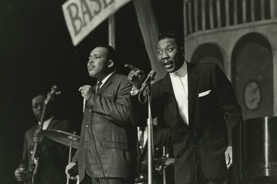 Muddy Waters and James Cotton, Down Beat Jazz Festival, 1965