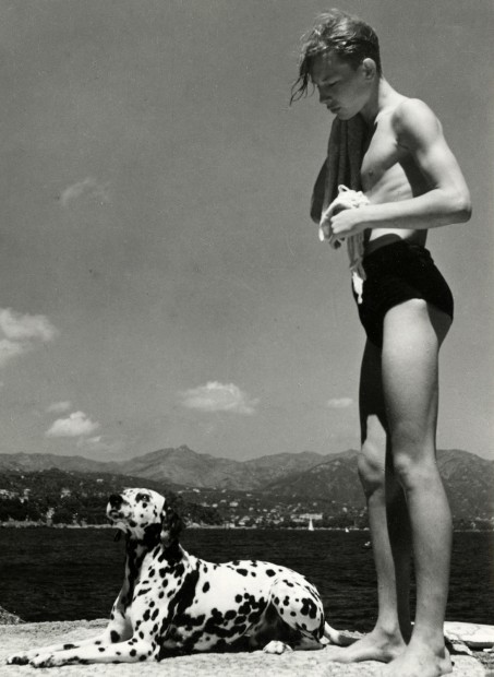 Boy with Dalmatian 2, Portofino,  1936