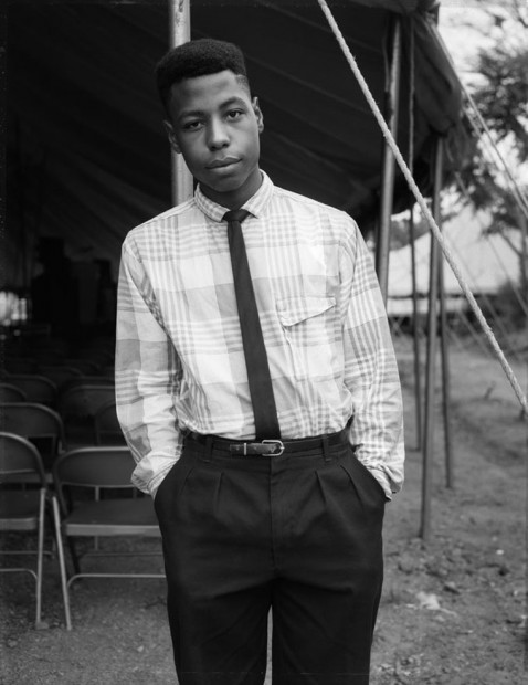 A Boy at a Tent Revival Meeting, 1990