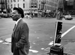 Thumbnail image: Man at Lenox and 125th Street, Harlem, 1976