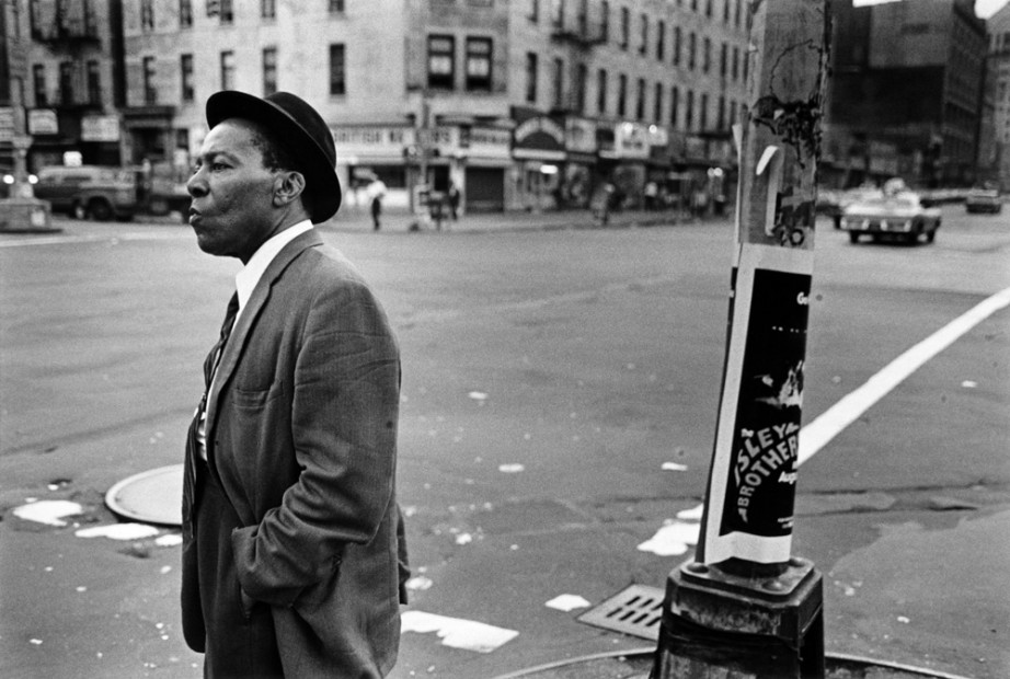 Man at Lenox and 125th Street, Harlem, 1976