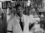 Thumbnail image: Garden Barber Shop, Harlem, 1975