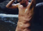Thumbnail image: Reuben Cox<br>Tom Meyer Bathing in Middle Creek Falls, n.d.