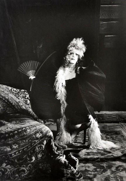 Ethyl Eichelberger in Fortuny Cape, 1982