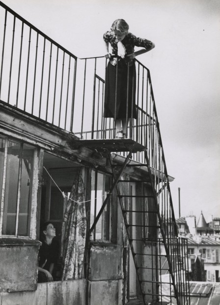 Elizabeth and a Friend, A Visit in Montparnasse, Paris, 1936