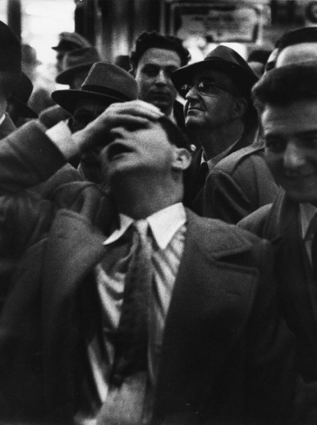 Marvin Newman<br>Election Day, Times Sq., 1955