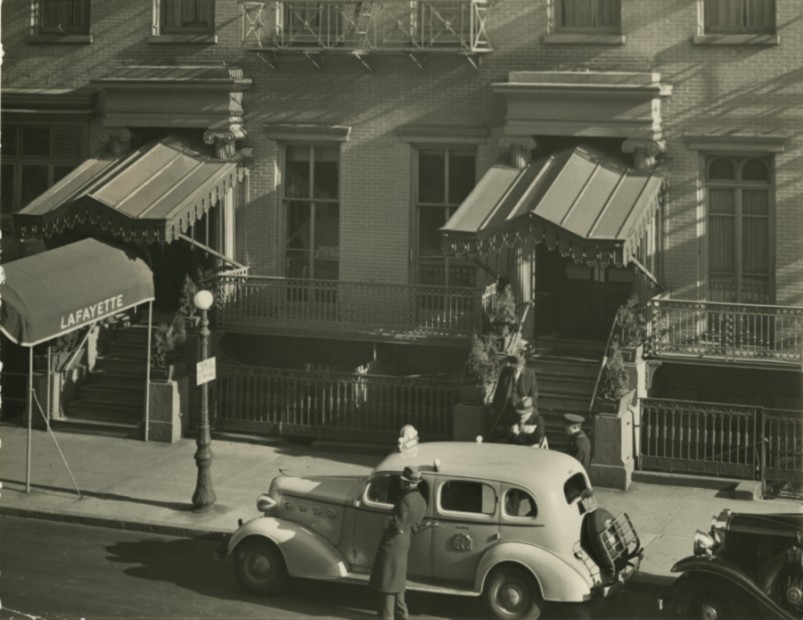 Lafayette Hotel, University Place, 9th St., February 3, 1937