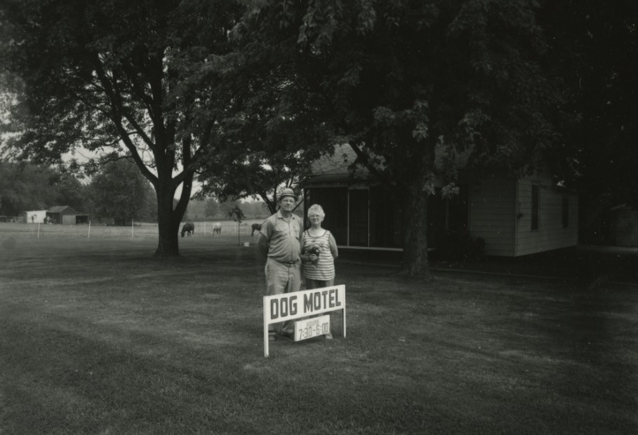 David Gremp <br> Dog Motel, Desoto, Illinois, (From Small-Family-Business Documentary), 1976