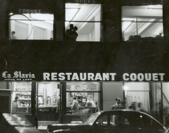 Restaurant Coquet, Paris, 1953