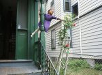 Thumbnail image: Girl Reaching Rose, Boston, 1985