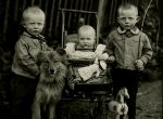 Thumbnail image: August Sander <br> Farmer's Children, Westerwald, c.1912