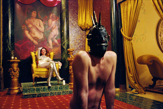 Susan Meiselas<br>Mistress Catherine after the Whipping I, The Versailles Room, Pandora