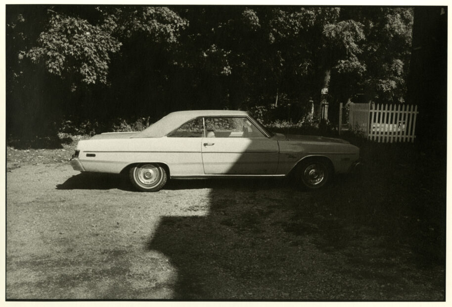 Car in Backyard, Syracuse, NY, 1985