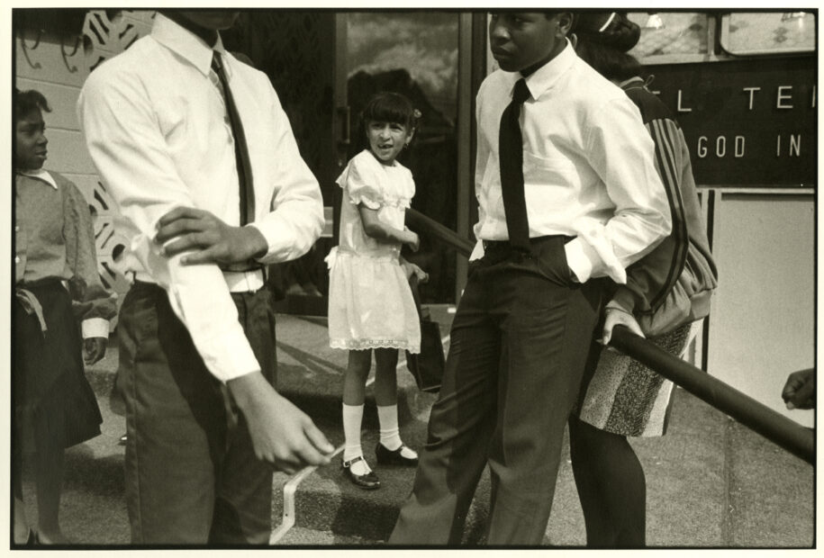 Young People After Church Service, Syracuse, NY, 1985