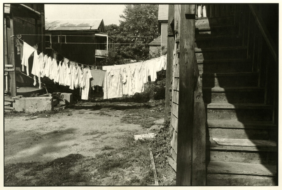 Clothes Drying on the Line, Syracuse, NY, 1985