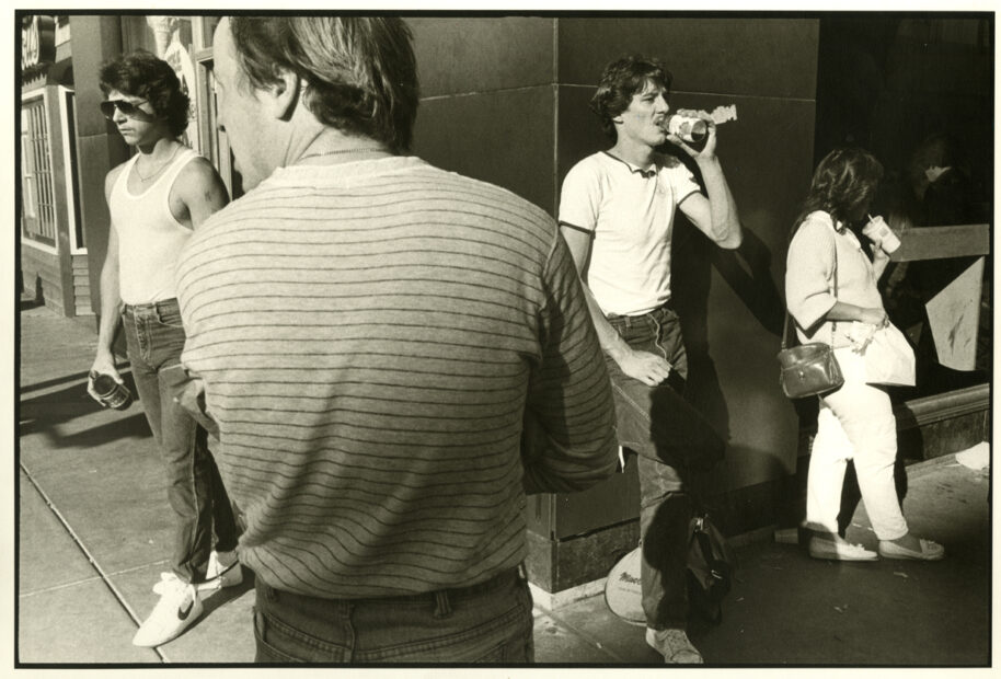 Three Men and a Woman, Syracuse, NY, 1985