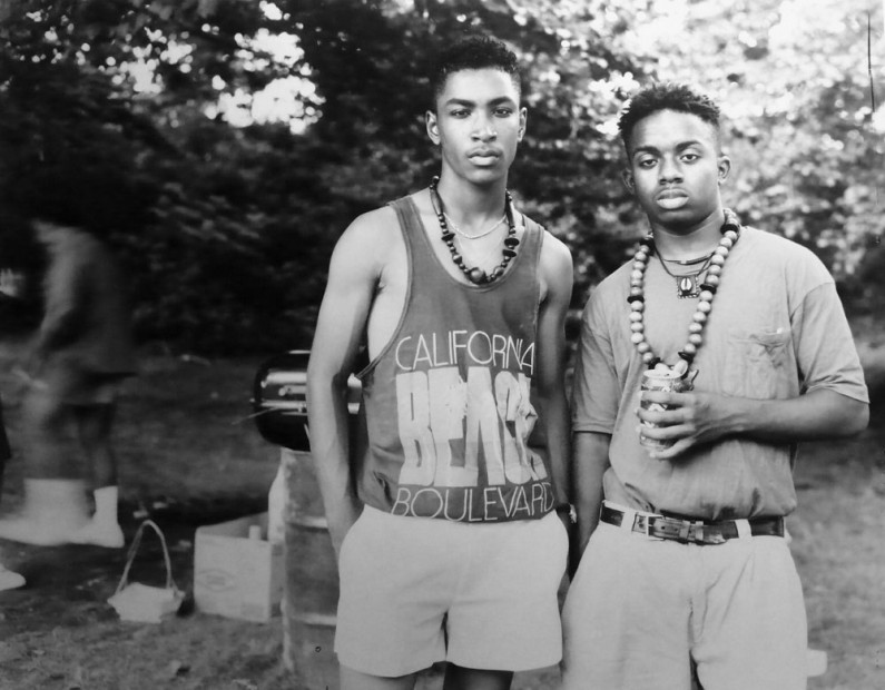 Two Boys in Prospect Park, 1990