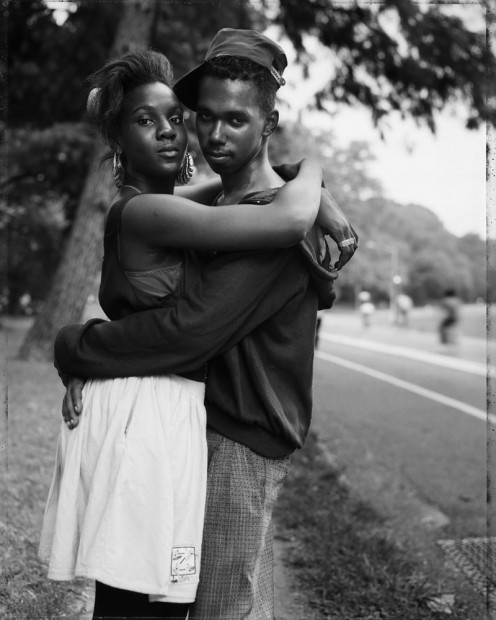 Couple in Prospect Park, 1990
