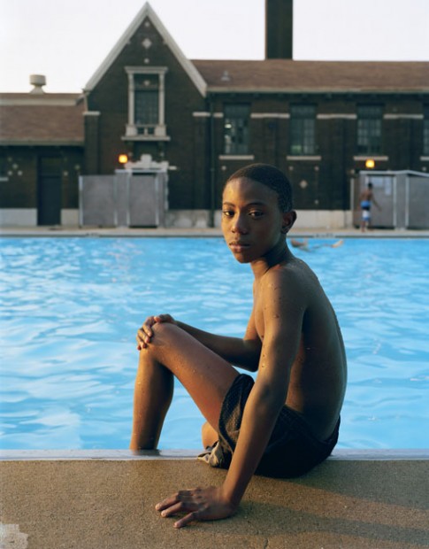 Boy by Pool, Chicago, 2004