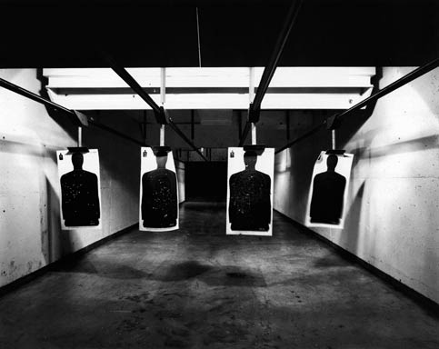 Lynne Cohen<br>Target Range, 1984