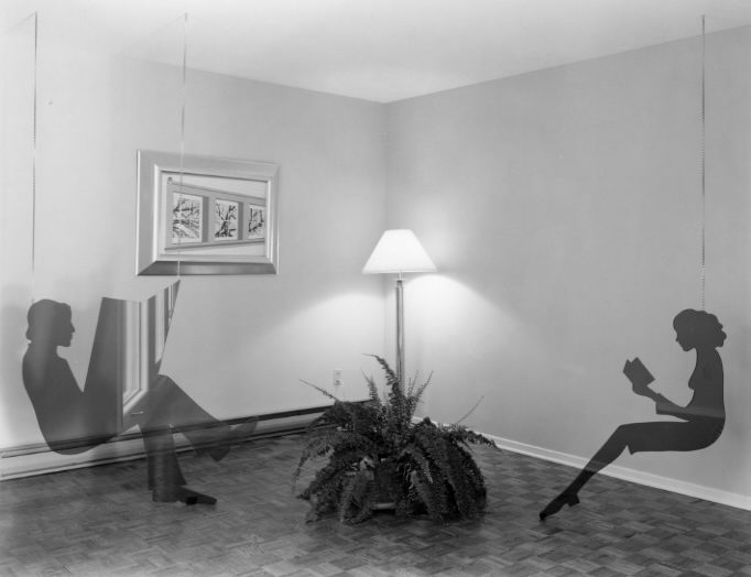Model Living Room, 1974