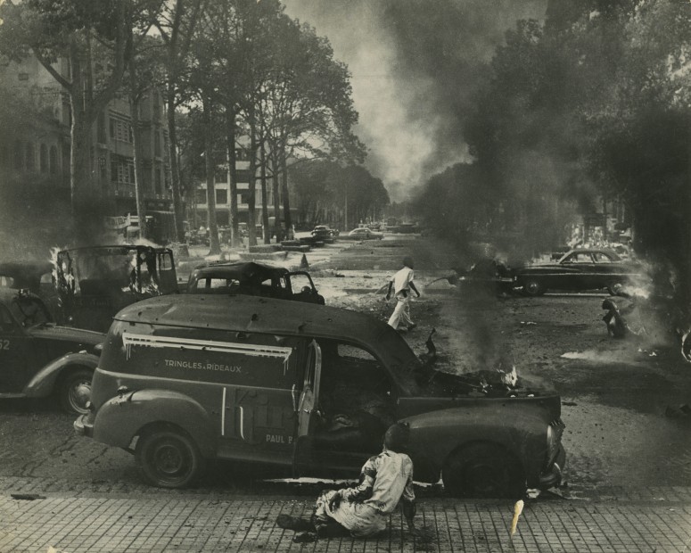 Jean Salze<br>Communist inspired riot in Saigon, Vietnam, 1951