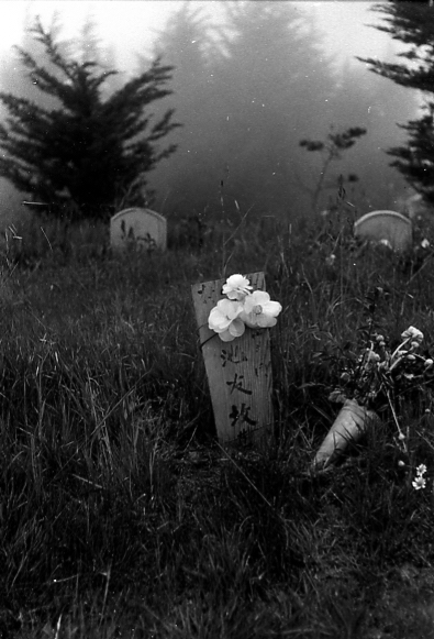 Chinese Grave, Cemetery in San Francisco, 1958