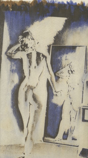 Nude in mirror reflection, c.1940