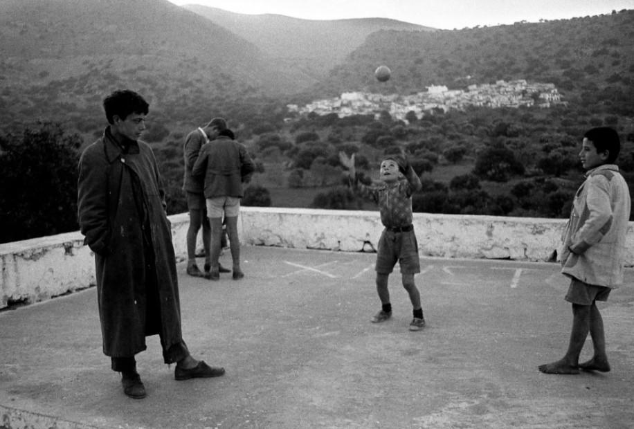 Playing in the Square, Elounta, Crete, 1960s