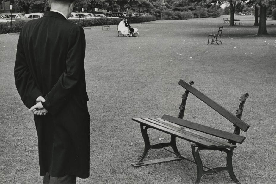 Broken Bench, New York City, 1963