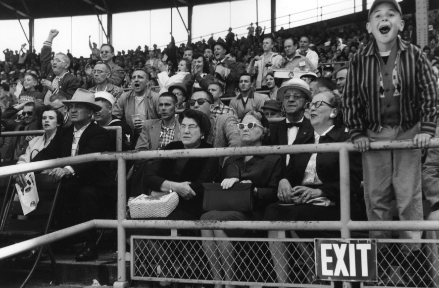 Lee Balterman <br> Cubs Game, 1950s-60s