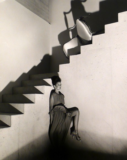 Victor Skrebneski<br>Ultimo (Christina on Stairs), Chicago, 1978