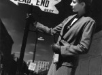 Thumbnail image: André Kertész<br>Woman Holding Sign, 1940s