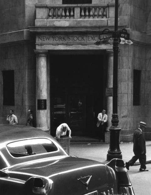 Marvin Newman<br>Employee’s Entrance, NYSE, 1956