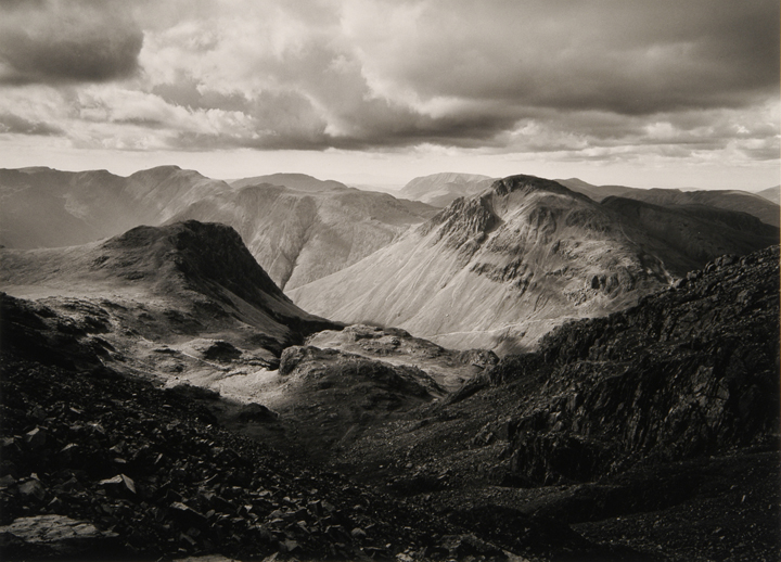 Great Gable from Scafell, Cumbria, 1980