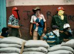 Thumbnail image: Sandinista barricade during last days of fighting in Matagalpa, 1979