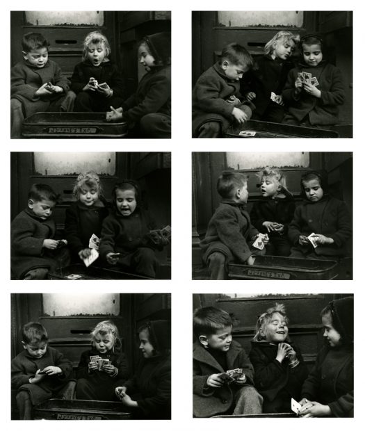 Ruth Orkin <br> The Cardplayers, 1947