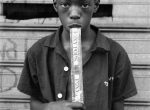Thumbnail image: A Boy Eating a Foxy Pop, Brooklyn, NY, 1988