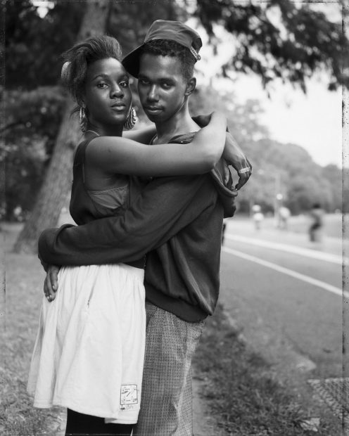 Couple in Prospect Park, 1990