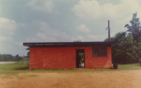 William Christenberry<br>Red Building, Marion, AL, 1976