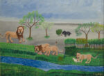 Africa (Lion slays Lamb), 1959