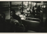 Thumbnail image: David Goldblatt<br>Pulling out of Pretoria: the 7:00 P.M. bus from Marabastad to Waterval in KwaNdebele., 1983
