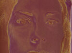 Thumbnail image: Barbara Blondeau<br>Untitled (woman's face), 1966